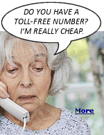 If prospective customers aren't willing to pay for the phone call, how will they feel about the bill for your services? And, most can call on their unlimited cell.